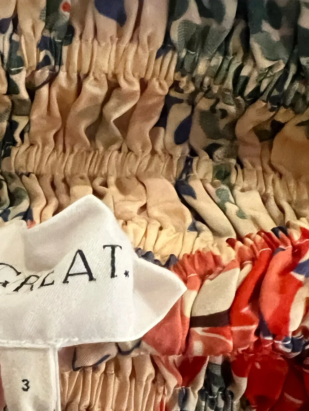 THE GREAT.  Silk Viola Skirt NWT - Sz. 3